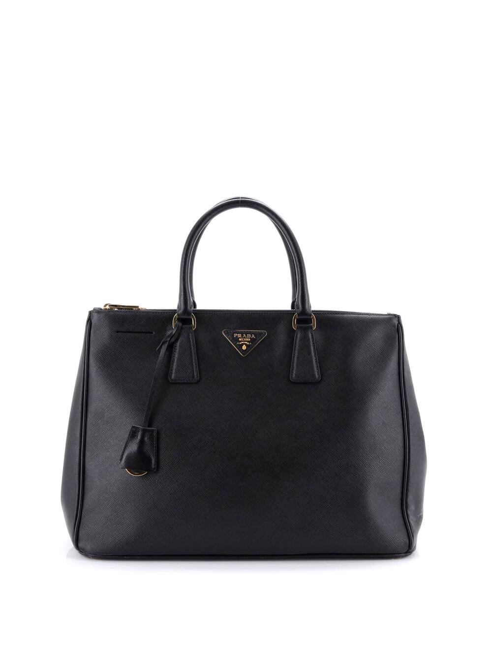 Prada Double Zip Lux Tote Saffiano #254970P11B - Picture 1 of 7